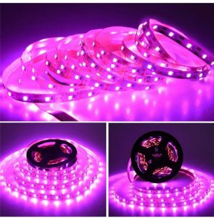 LED Grow Light Full Spectrums USB Waterproof Pink