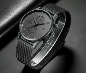 ACCIAIO Inossidabile Orologio