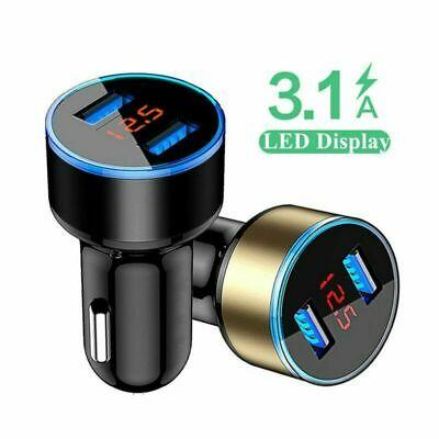 HI!ComeBack ALL IN ONE Caricatore da auto accendisigari doppio 2 usb 3.1A
