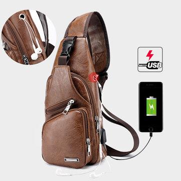 HI!ComeBack ALL IN ONE Outdoor Brusttasche USB Ladeanschluss